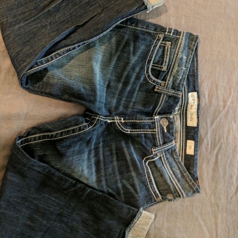 Bke Cropped Denim "Stella"
